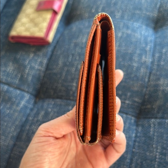 Louis Vuitton Epi Textured Leather Wallet - Orange - Picture 7 of 8